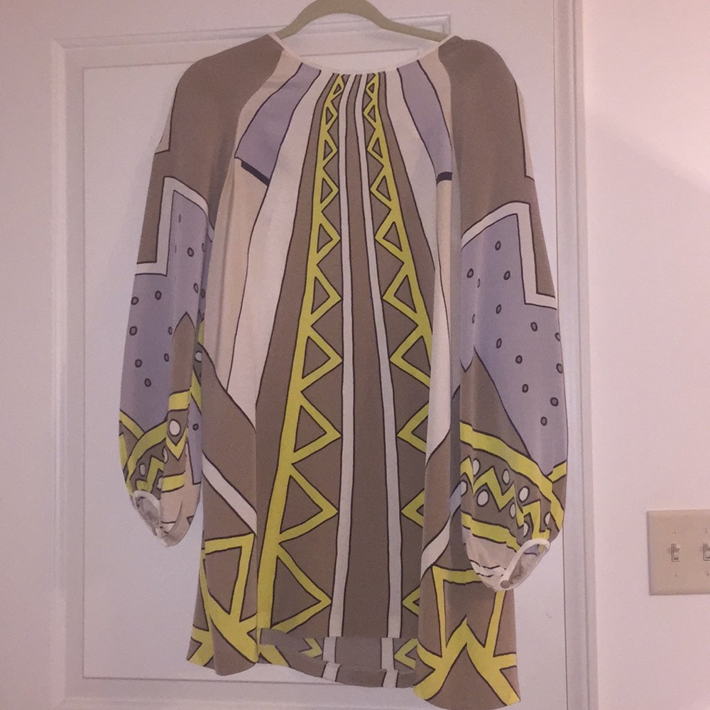 Unique print dress